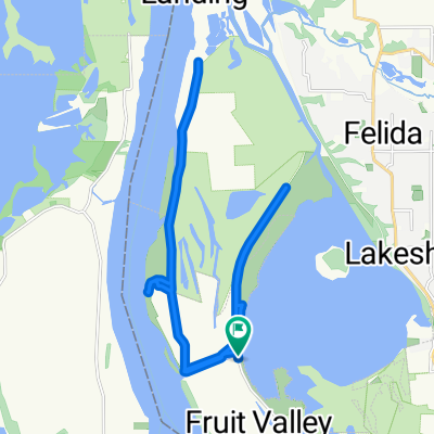 5599 NW Lower River Rd, Vancouver to 5599 NW Lower River Rd, Vancouver
