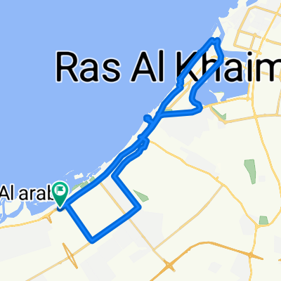 Sheikh Muhammad Bin Salem Road, Ras Al-Khaimah to Sheikh Muhammad Bin Salem Road, Ras Al-Khaimah