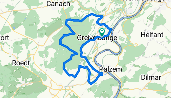 Azengen 21, Stadtbredimus to Im Reder 1–3, Stadtbredimus
