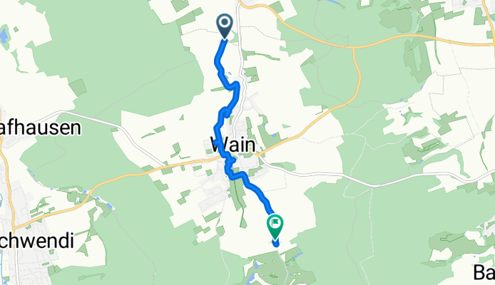 K7513, Schwendi nach Unterbuch 1, Wain