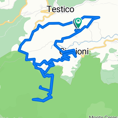 Strada Provinciale Valmerula, Testico to Strada Provinciale Valmerula, Testico