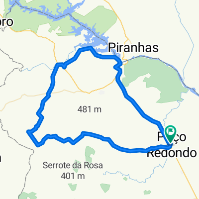 De Rua Djenal Tavares de Queiroz 112 a Rua Djenal Tavares de Queiroz 88