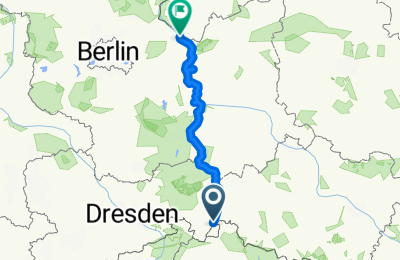 Route in der Bikemap App öffnen