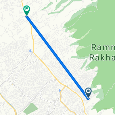 Daily Excelsior Lane, Jammu to Bantalab Road, Jammu