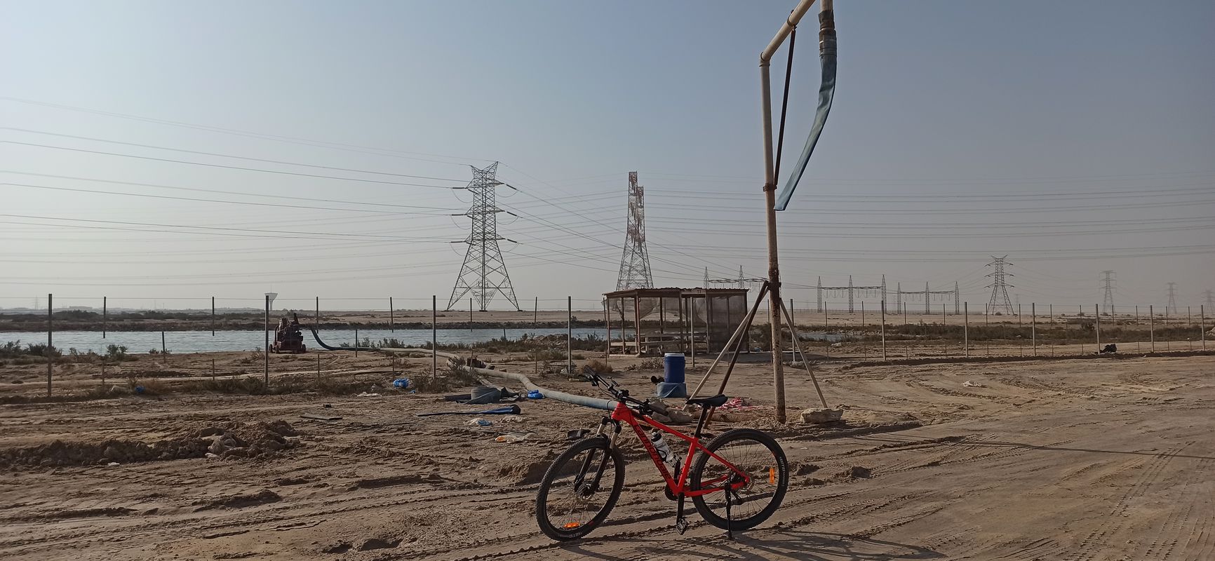 mesaieed gravel road adventure