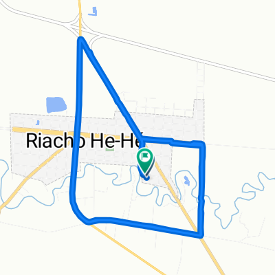De 25 de Mayo, Riacho He He a 25 de Mayo, Riacho He He