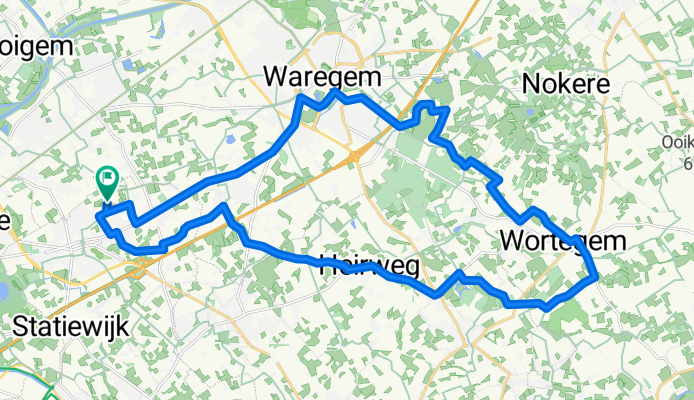 Driesknoklaan 49, Deerlijk naar Driesknoklaan 49, Deerlijk