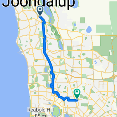 Joondalup Drive, Edgewater to 34–50 Frape Avenue, Yokine