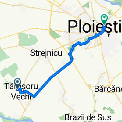 Strada Stadionului, Târgșoru Vechi to Strada Lebedei 14, Ploiești