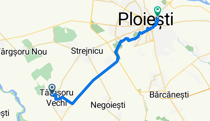Strada Stadionului, Târgșoru Vechi to Strada Lebedei 14, Ploiești