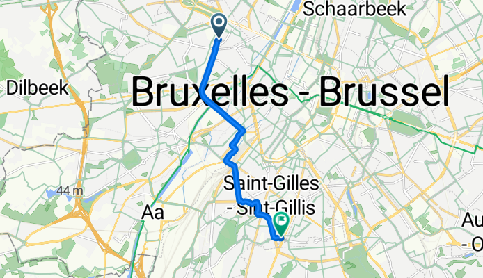 De Rue Stepman 4, Koekelberg a Avenue Molière 118, Forest