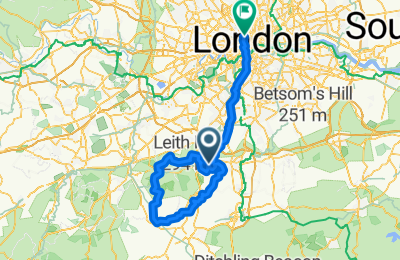 Route in der Bikemap App öffnen