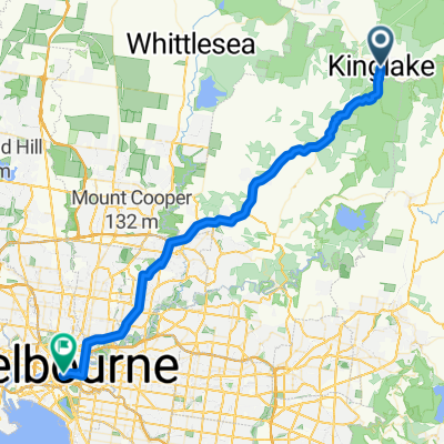 Kinglake to Melbourne