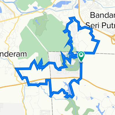 Kampung Sungai Buah MTB route