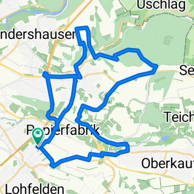 lohfelden-Kaufungen-Heiligenrode-Ellenbach-Heiligenrode-Lohfelden 