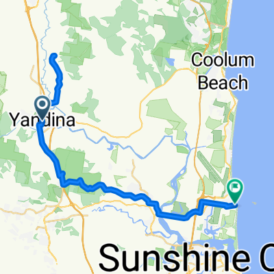 Yandina to Kawanna