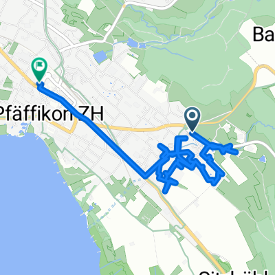 Oberhittnauerstrasse 4–14, Pfäffikon nach Turmstrasse 17–25, Pfäffikon