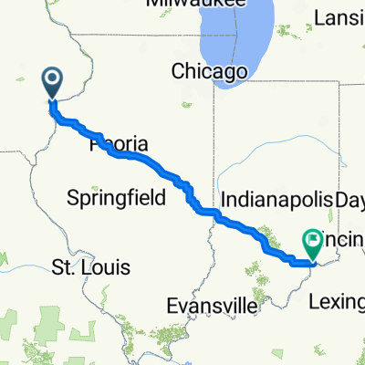 Muscatine to Madison