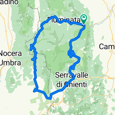 Pioraco-Piani di Colfiorito-Serravalle di Chienti-Piani di Montelago