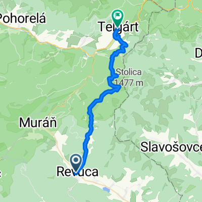 Revúca - Revúčka - Muránska Zdychava - Severná Lúka - Telgárt