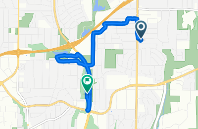 Route in der Bikemap App öffnen