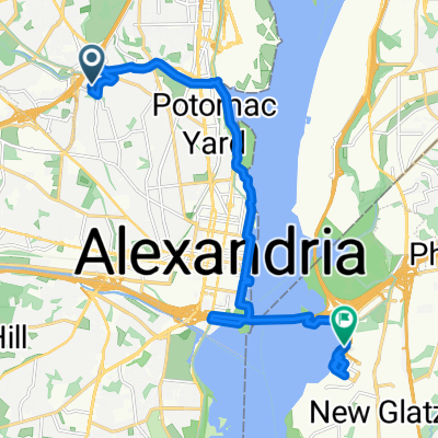 3616 Greenway Pl, Alexandria to National Harbor Blvd, Oxon Hill