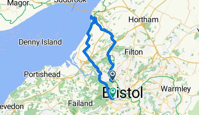 Severn Beach + Portway with Bridge views