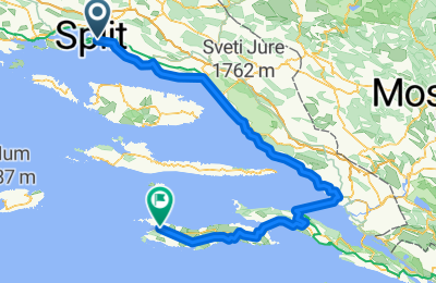 Route in der Bikemap App öffnen