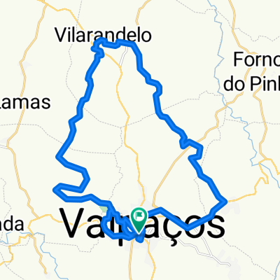 De Avenida Engenheiro Adelino Amaro da costa, Valpaços a Avenida Engenheiro Adelino Amaro da costa, Valpaços