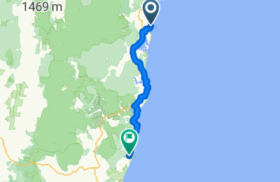 Route in der Bikemap App öffnen