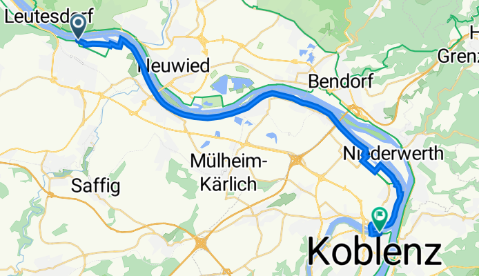 K-M: Tag 4 Adernach-Koblenz, 24 km