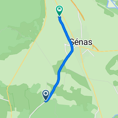 Route d'Eyguières, Eyguières to 1236–1266 Chemin Donne, Sénas