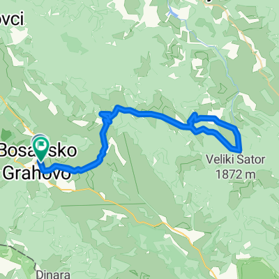 Bosansko Grahovo - Preodac