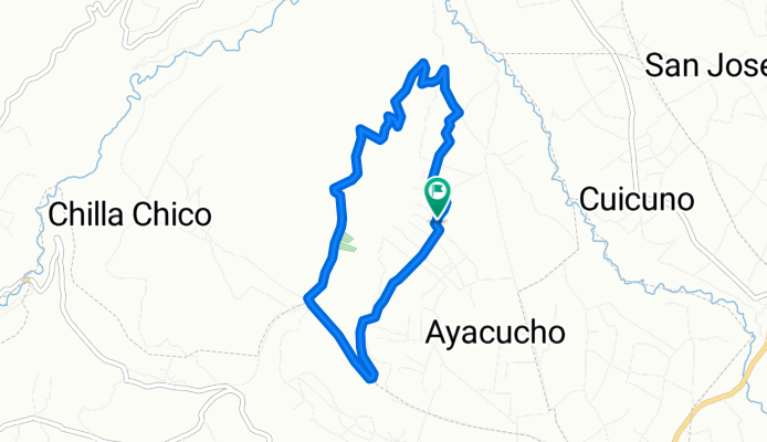 De Unnamed Road, Saquisilí a Unnamed Road, Saquisilí