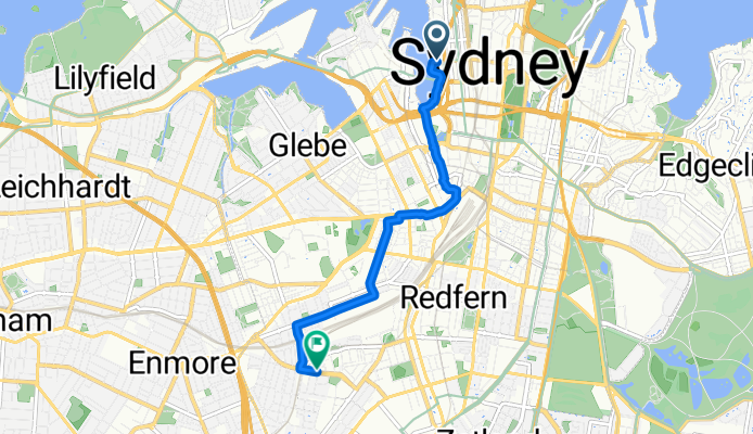 The Promenade, Sydney to 50 Swanson Street, Erskineville