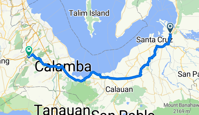 Lumban to Nuvali Boulevard 3, Santa Rosa
