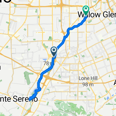 Los Gatos Creek Trail, Campbell to 1420 Curci Dr, San Jose