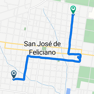 De Gascón, San Jose de Feliciano a Villaguay, San Jose de Feliciano