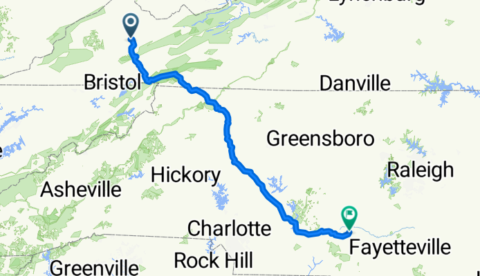 Honaker to Pinehurst revision