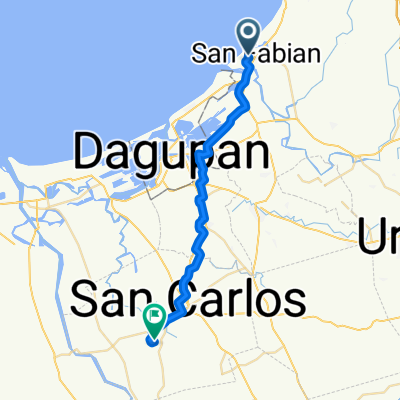 Primicias Street, San Fabian to Unnamed Road, San Carlos City