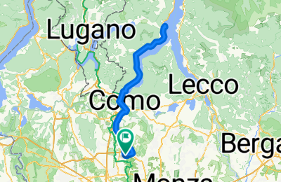 Route in der Bikemap App öffnen