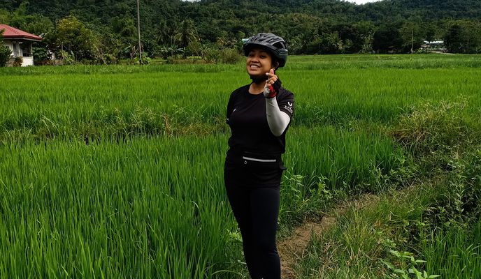 Photo 1 of the Bikemap route "Mina - Pototan Road - Dingle"