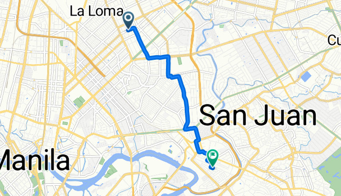 Nicanor Roxas Street, Quezon City to 3521 Magistrado Torres Street, Manila