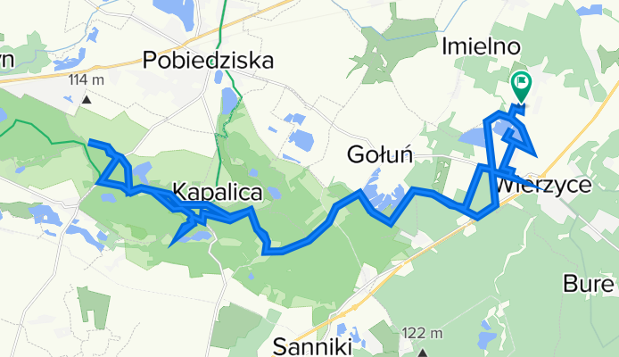 Wierzyce do Wierzyce