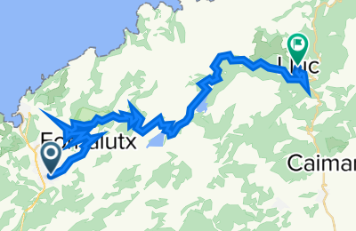 Route in der Bikemap App 枚ffnen