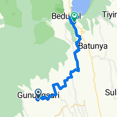 Extra Route Jatiluwih - Begudul