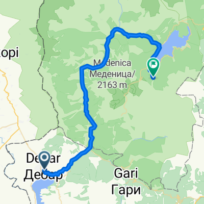 Debar to Mavrovo
