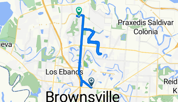 11 Rentfro Blvd, Brownsville to 1489 Artemisa Ave, Brownsville
