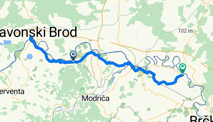 0034b  Slavonski Brod - Samac / Orasie