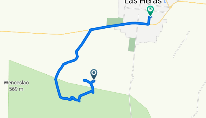 Ruta a Punta Rieles, Deseado